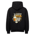 If there's no beer in heaven, I'm not going up there Oversized Hoodie