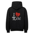 I Love PIčić Oversized Hoodie